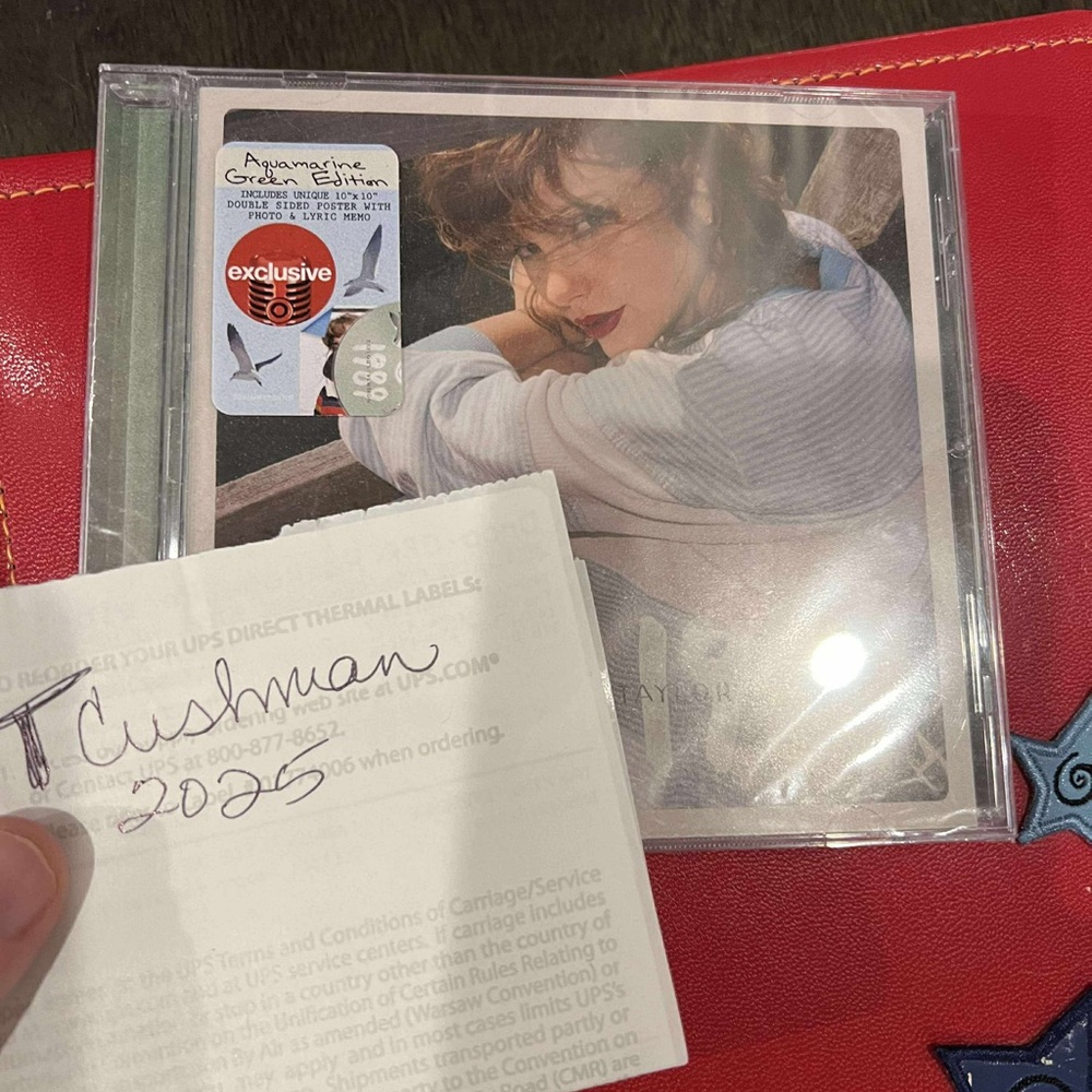 Taylor Swift CD with Exclusive Content